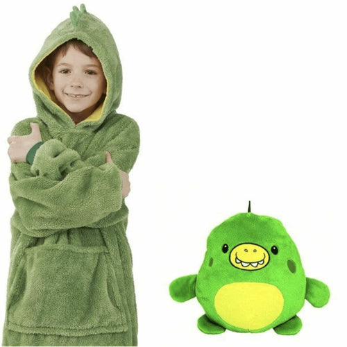 KIDSPLUSH™️ POLERON PELUCHE NIÑO 2 EN 1